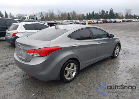 2013 Hyundai Elantra Gls z USA, uszkodzony, nr VIN KMHDH4AE7DU950068